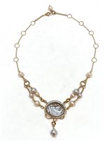 Halskette Silvia Kelly Dame Cameo in Gold G 471/3B-351632 - G 471/3B-351632